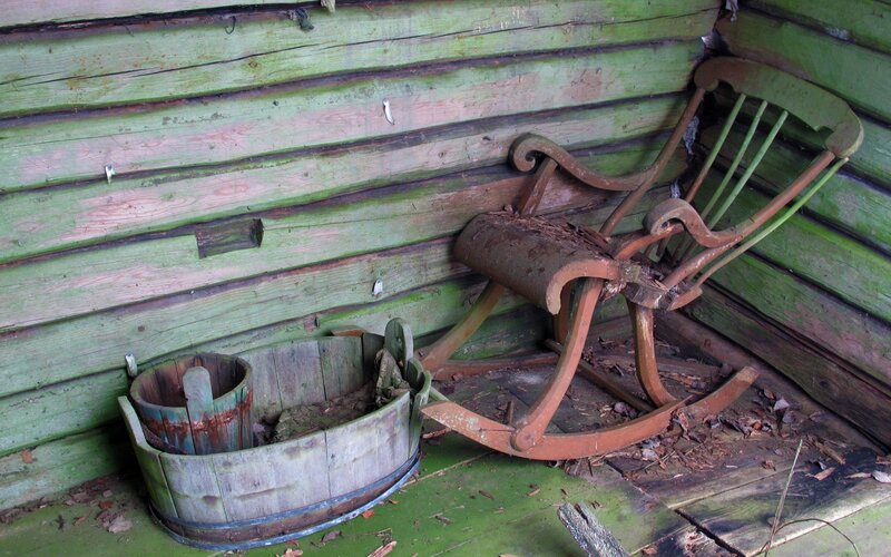 Abandoned Rocking Chair