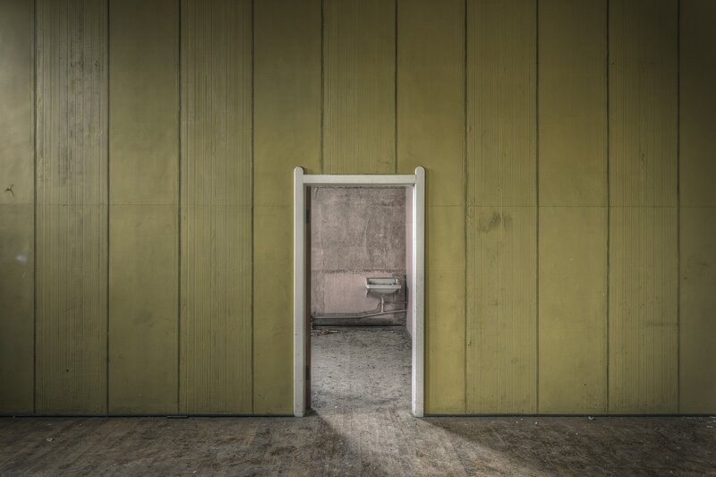 Abandoned Room with Sink