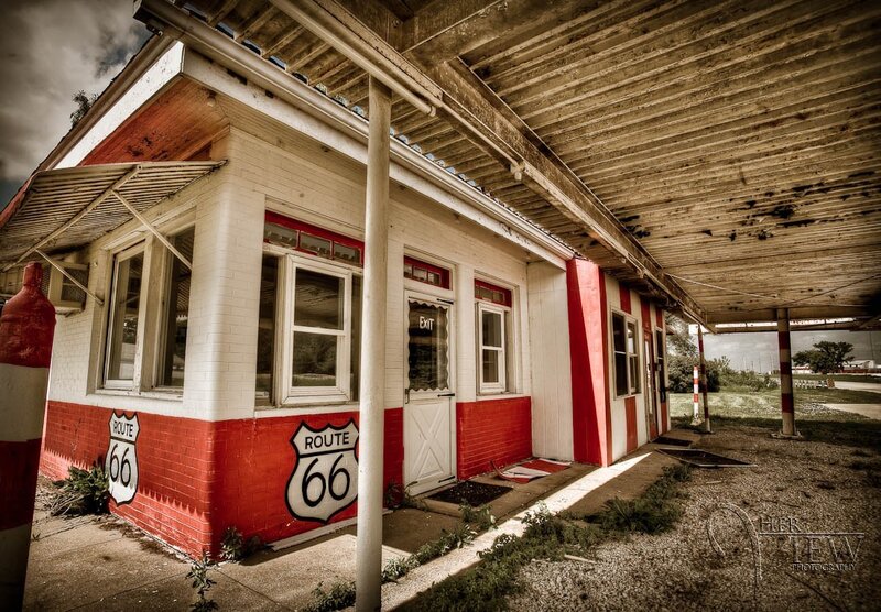 Abandoned Route 66 Building
