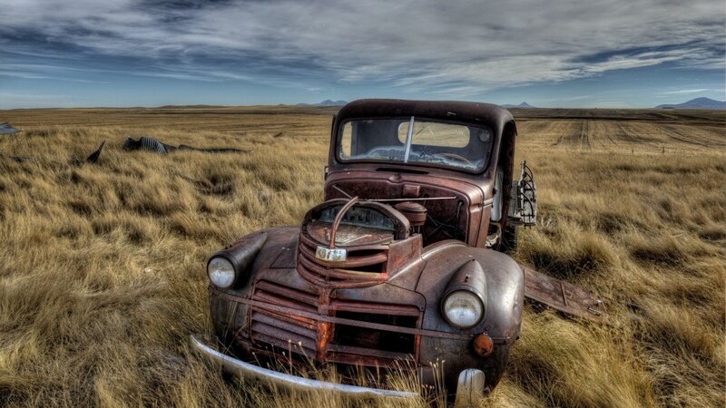 Abandoned Rusty Truck