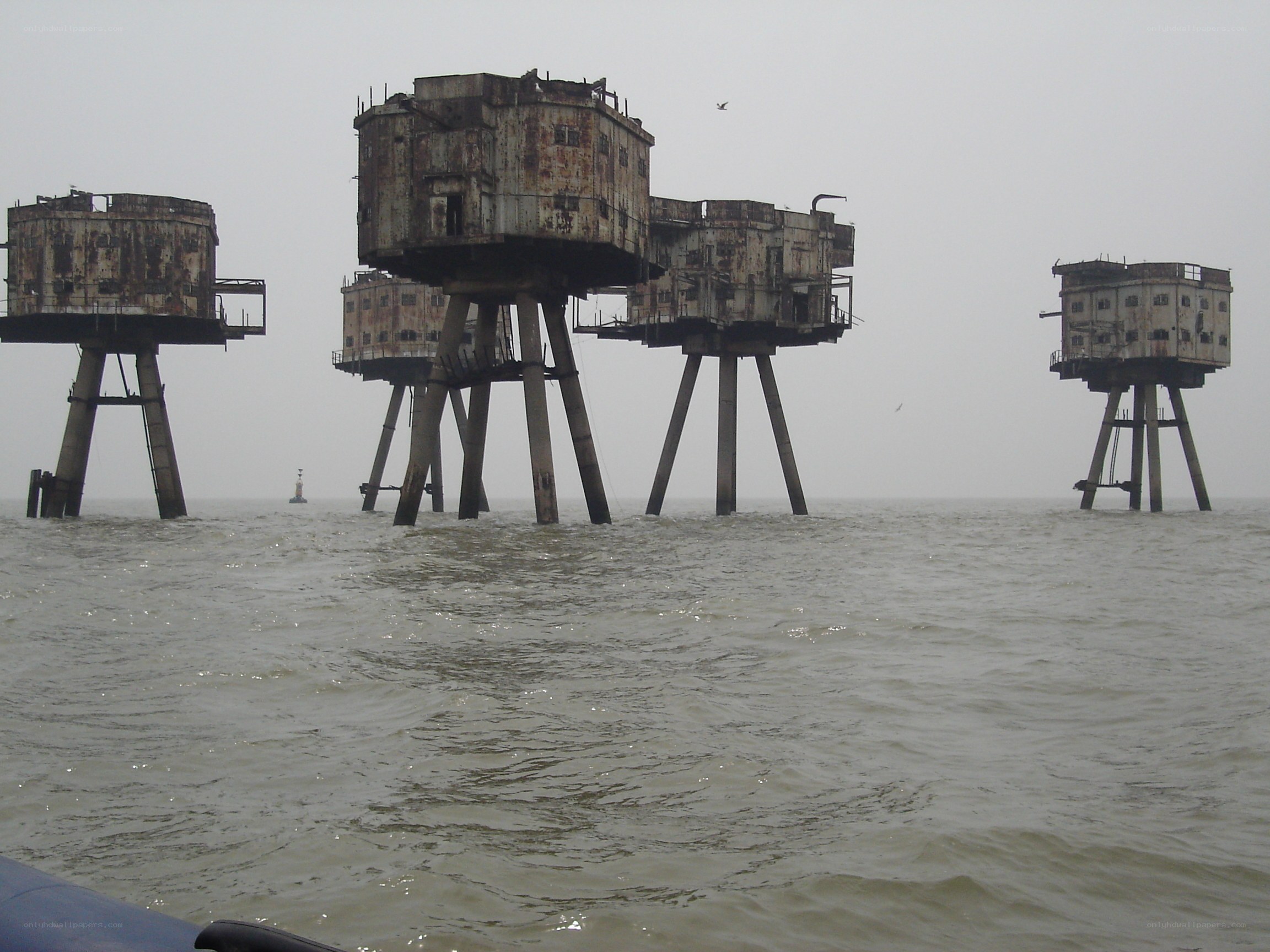 abandoned sea forts