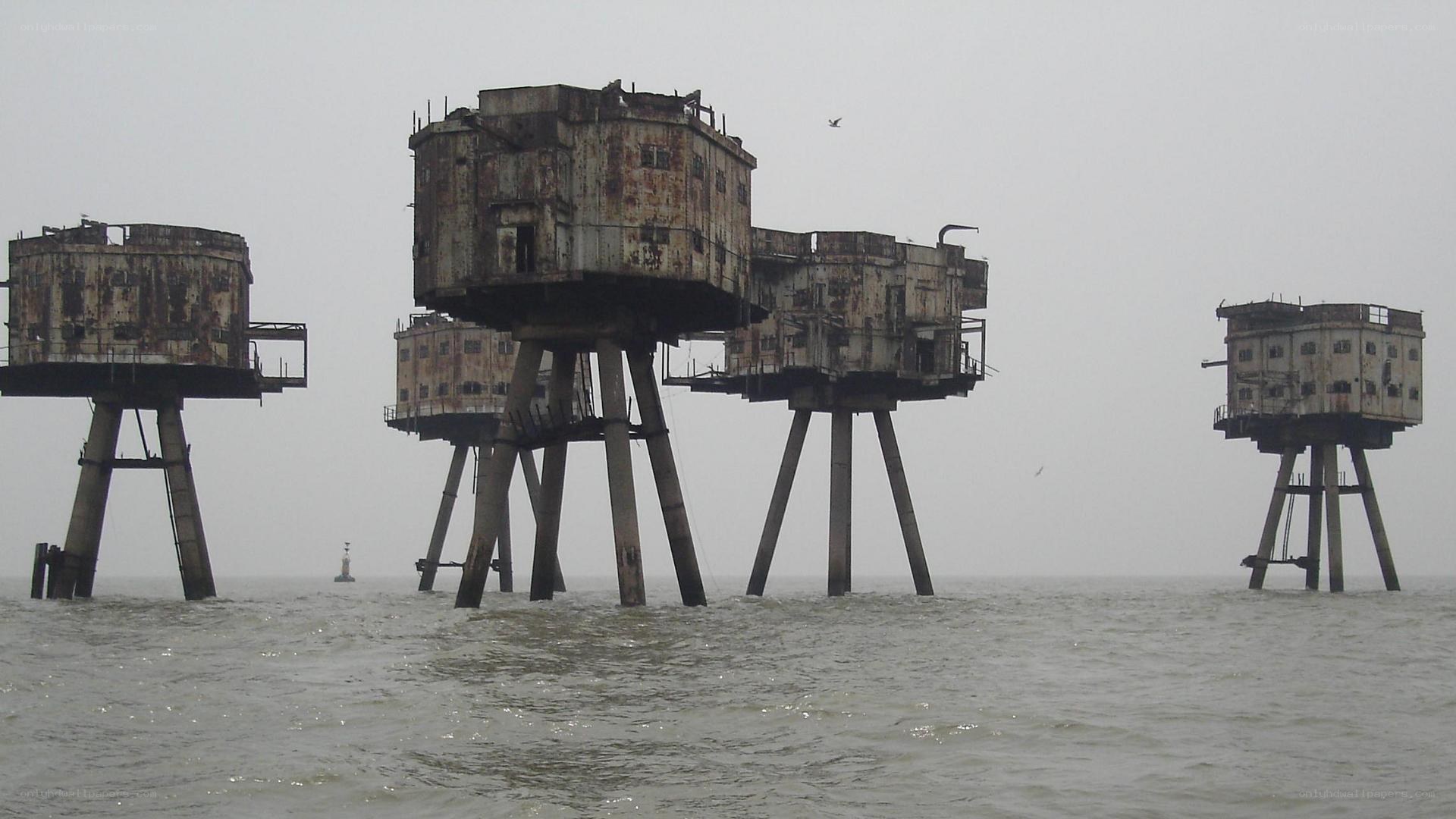 abandoned sea forts