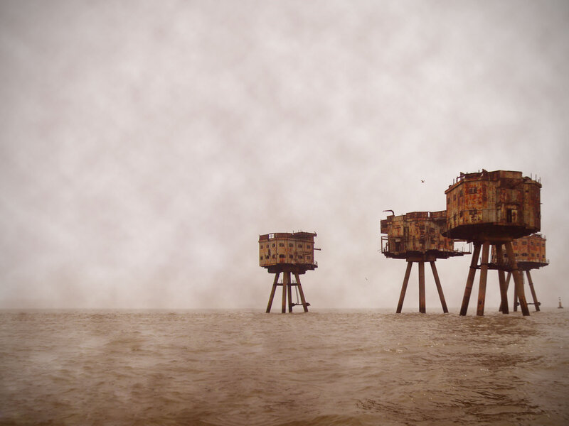 abandoned sea forts