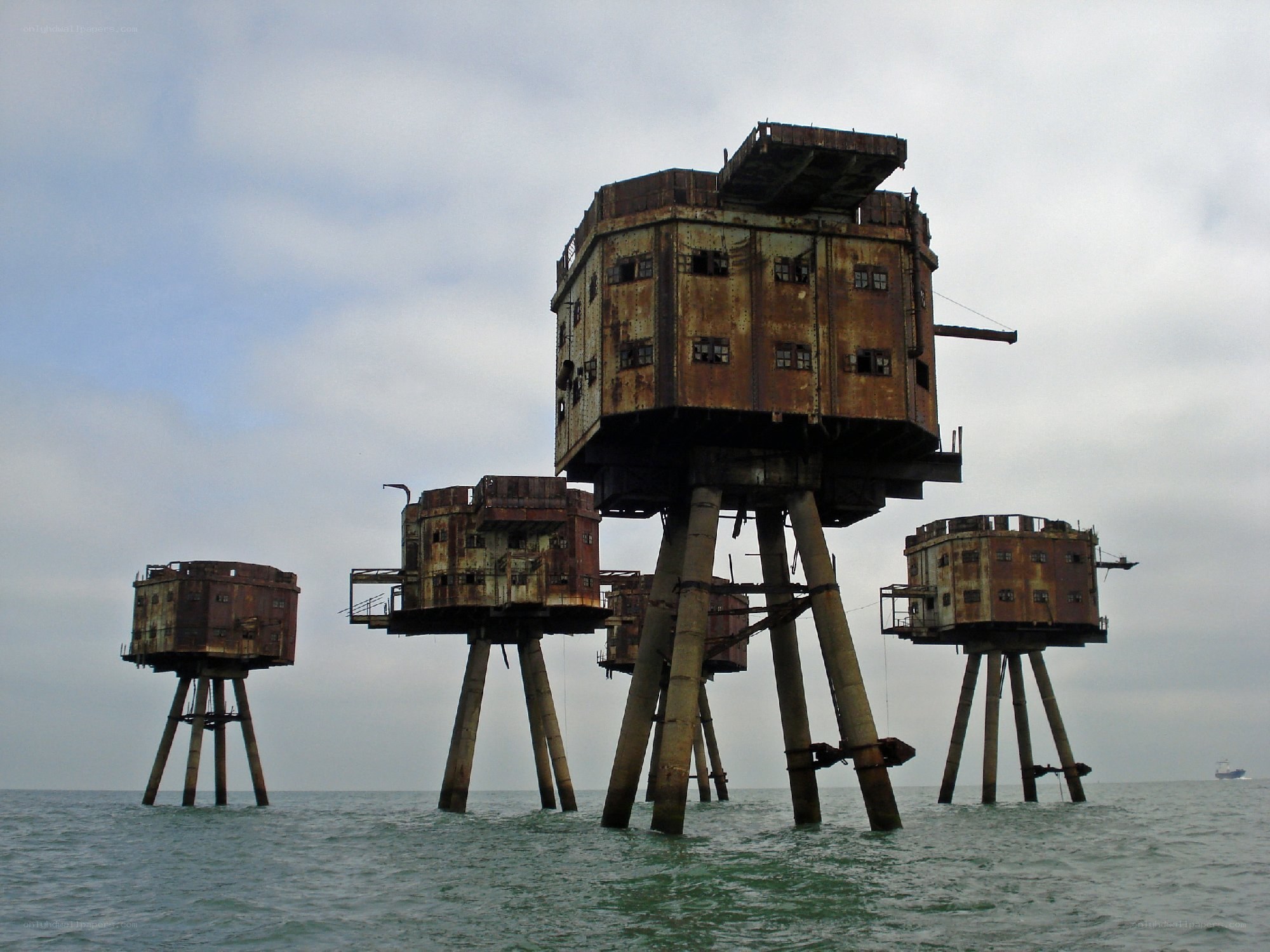 abandoned sea forts