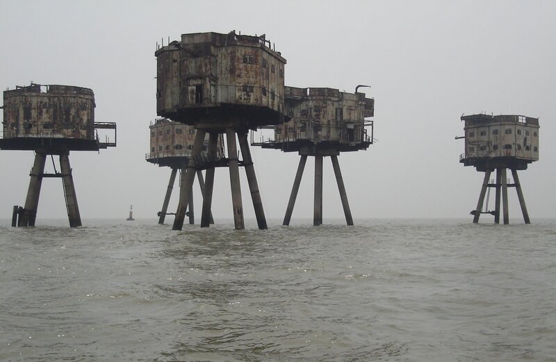 abandoned sea forts