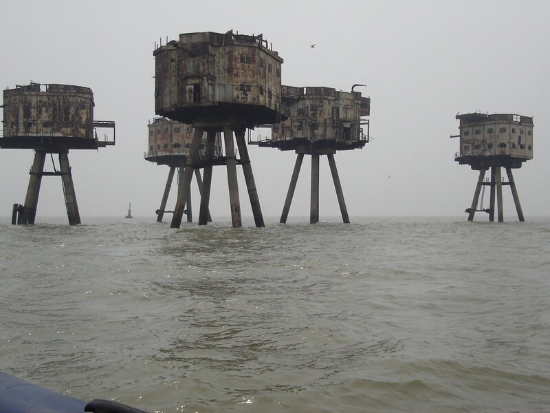 Abandoned Sea Forts — Gray