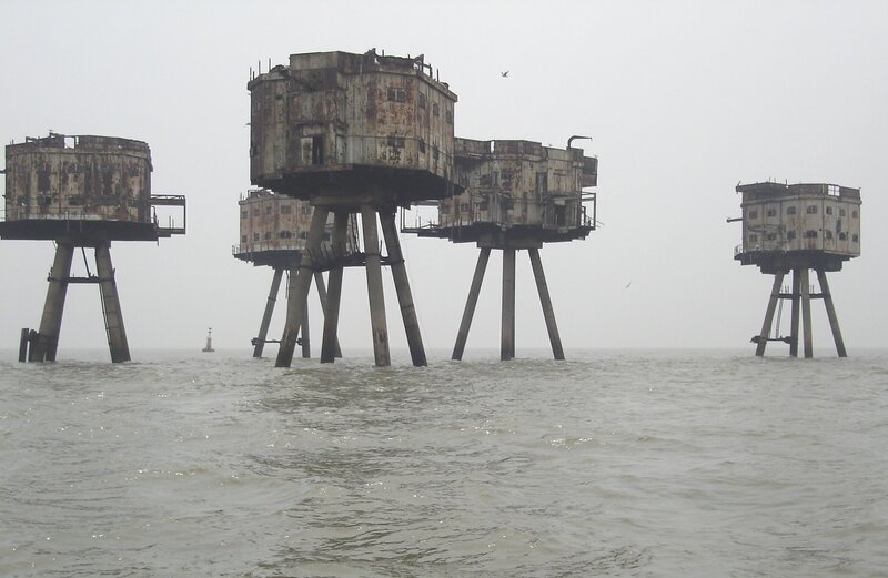 abandoned sea forts