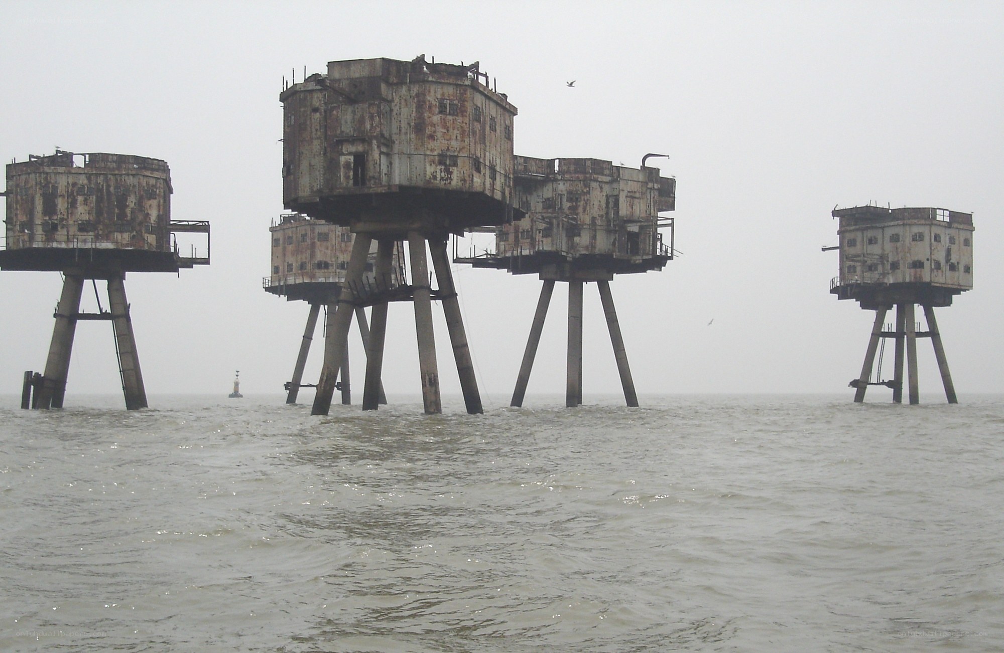 abandoned sea forts
