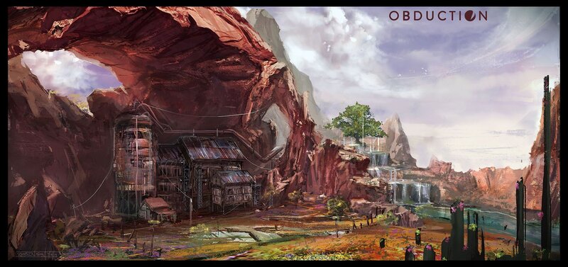 Abandoned Settlement in Canyon