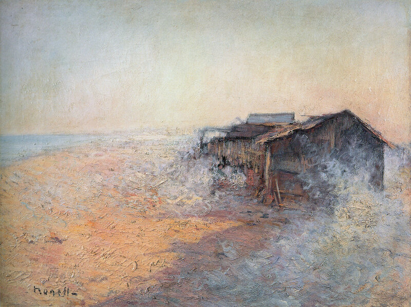 Abandoned Shack on Beach
