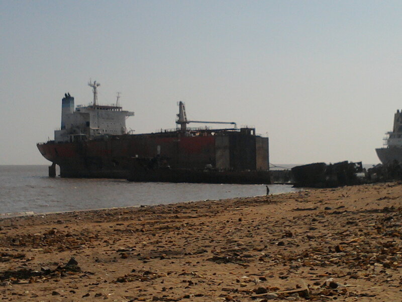 Abandoned Shipwreck — Brown