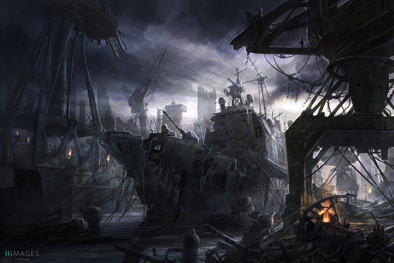 Abandoned Shipyard