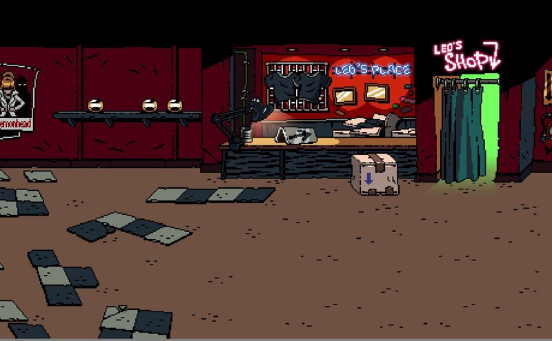 Abandoned Shop Interior