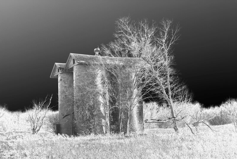 Abandoned Silo Building