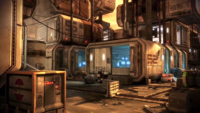Abandoned Space Station — Brown, Dramatic
