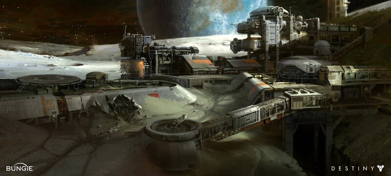 Abandoned Space Station — Gray