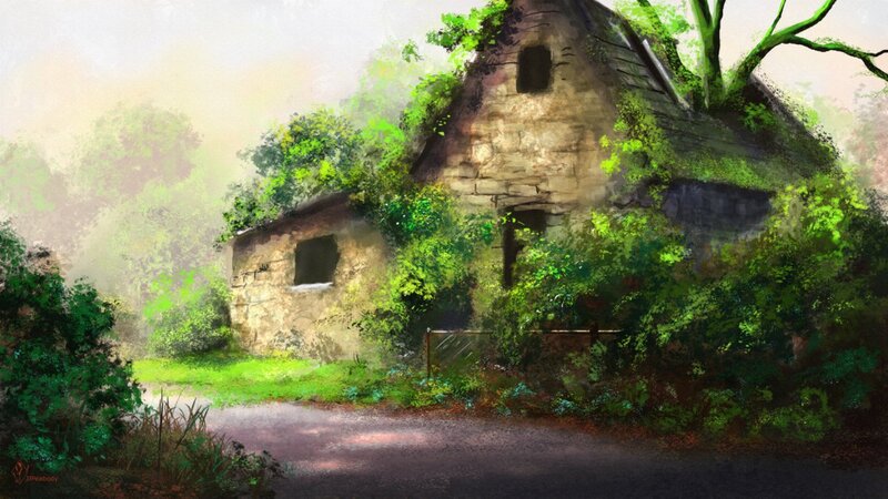 Abandoned Stone Cottage