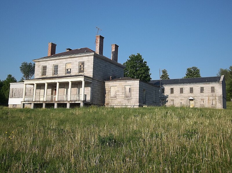 Abandoned Stone House — Green, Desolate, Afternoon