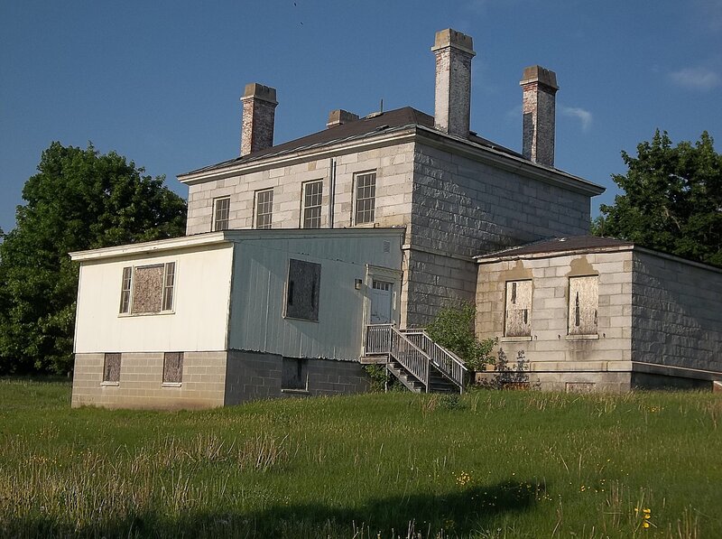 Abandoned Stone House — Green, Desolate