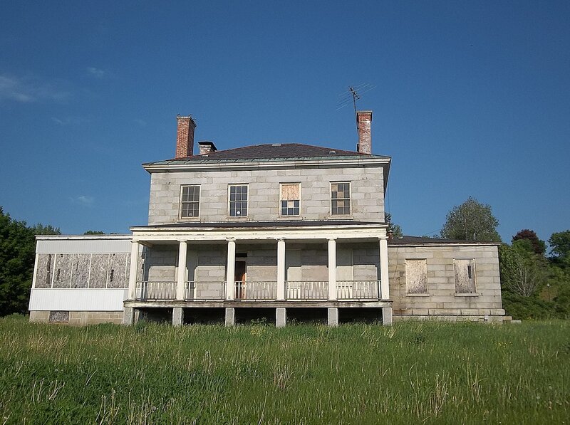 Abandoned Stone House — Green