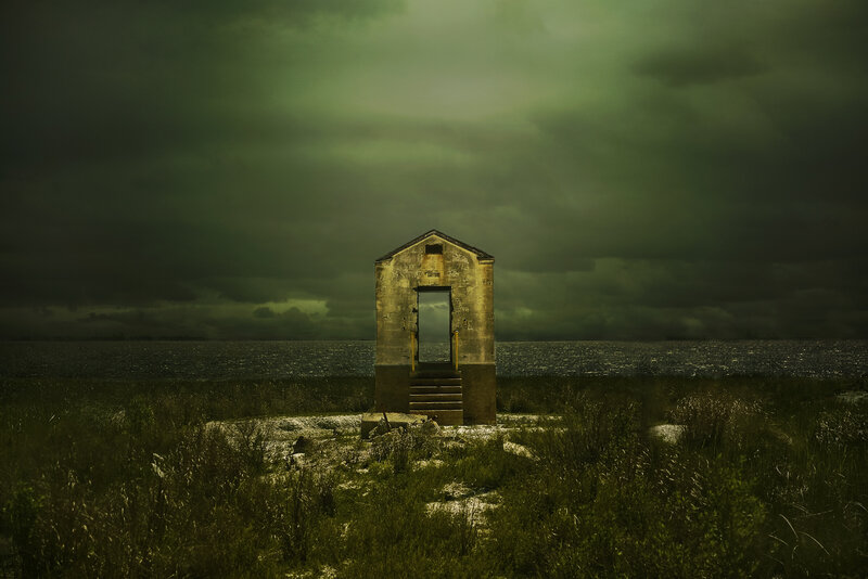 Abandoned Structure by Water