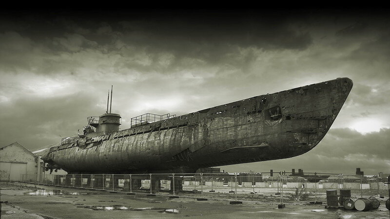 Abandoned Submarine — Gray