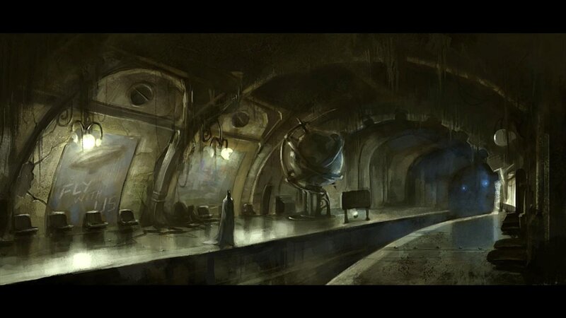 abandoned subway station