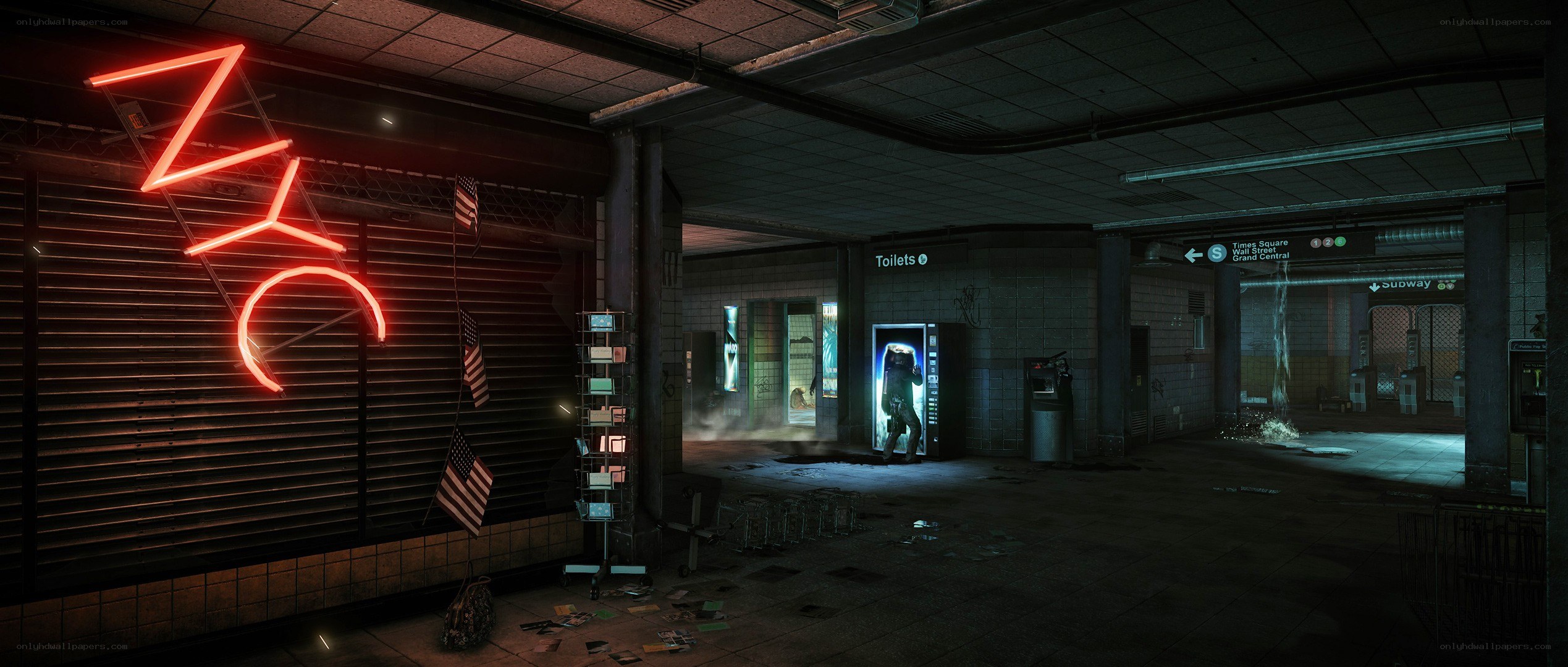 abandoned subway station
