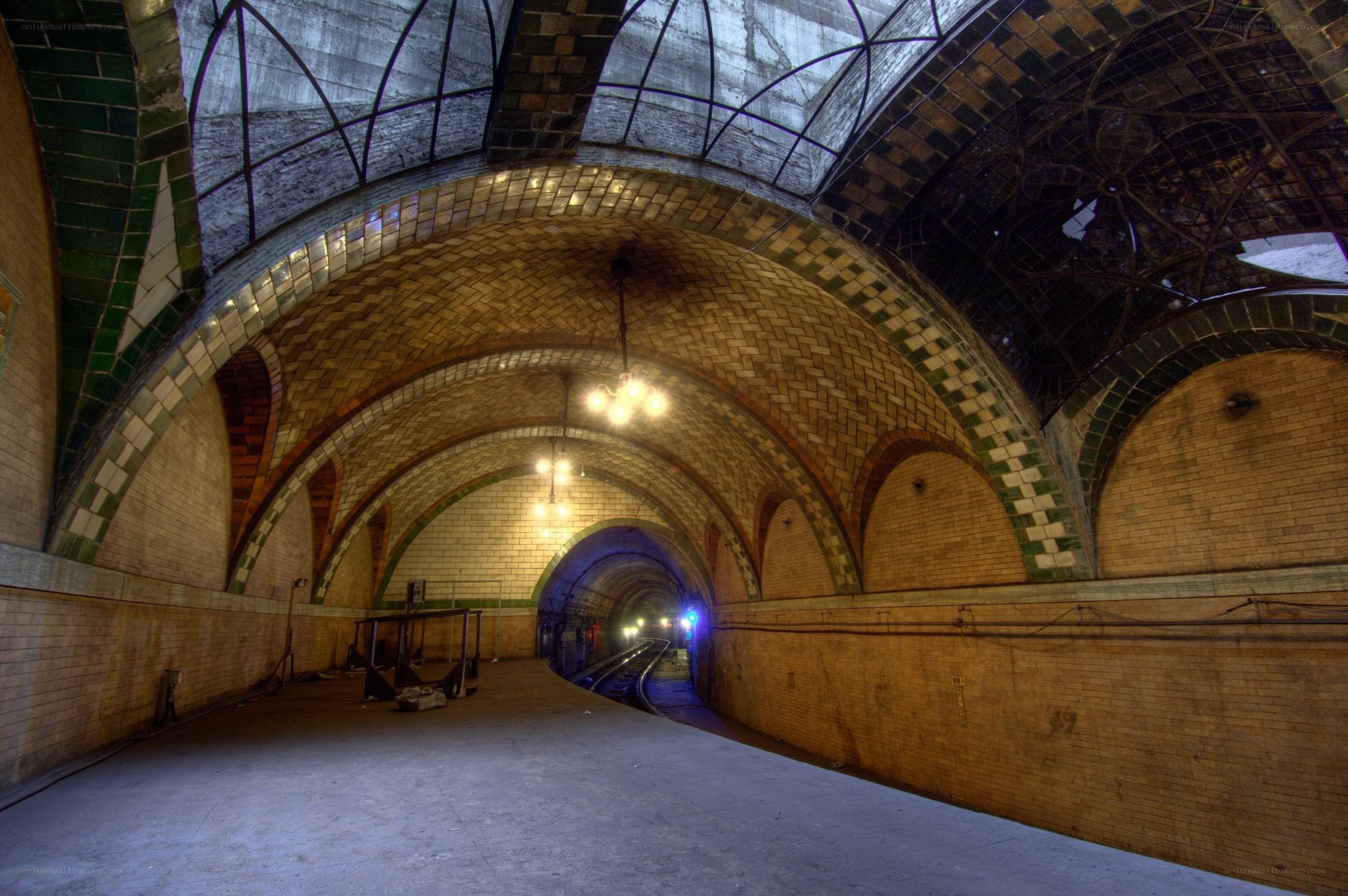abandoned subway station
