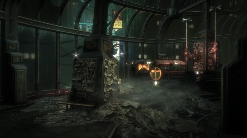 abandoned subway station