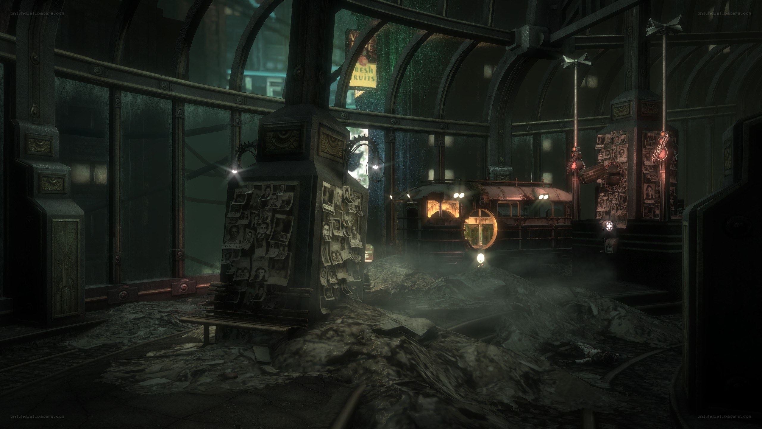 abandoned subway station