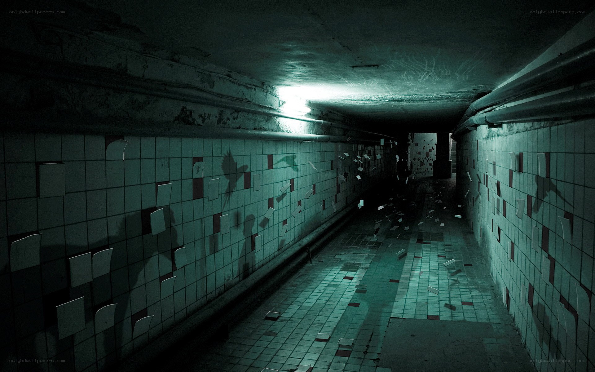 abandoned subway tunnel