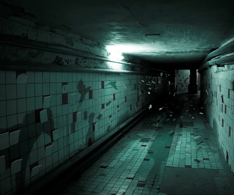 abandoned subway tunnel