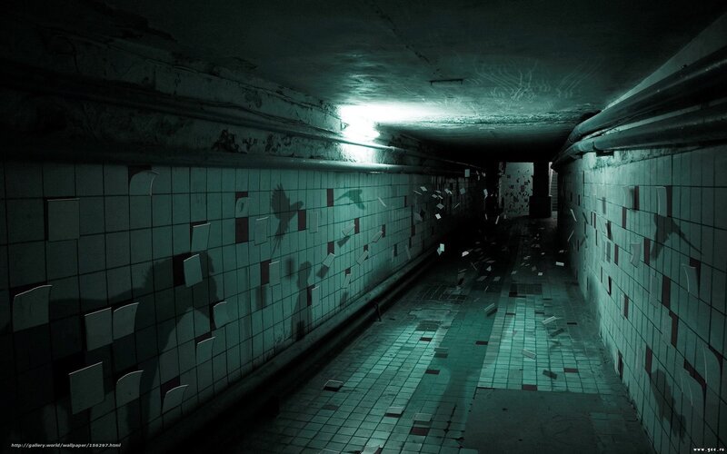 Abandoned Subway Tunnel — Green