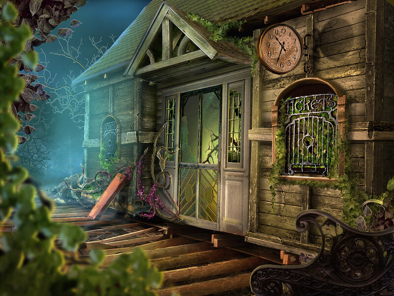 Abandoned Ticket Booth