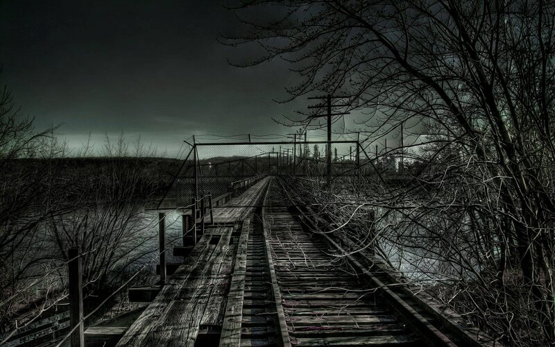 Abandoned Train Bridge