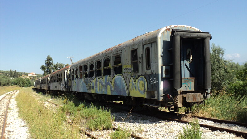 Abandoned Train Car