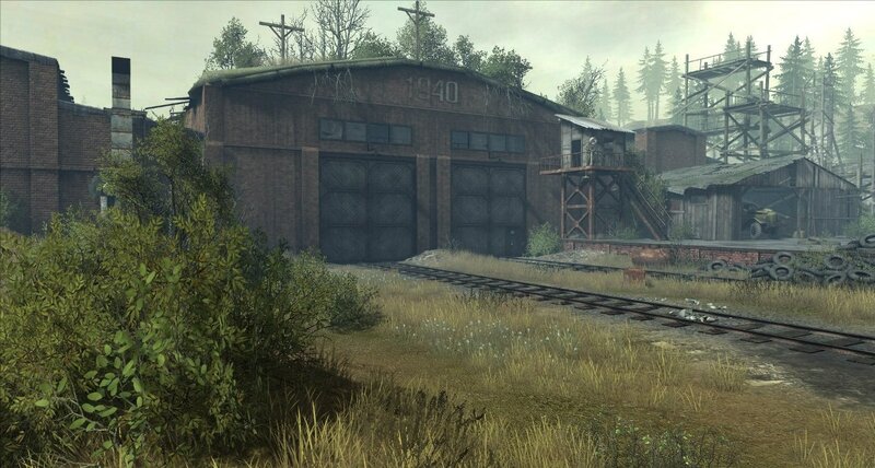 abandoned train depot