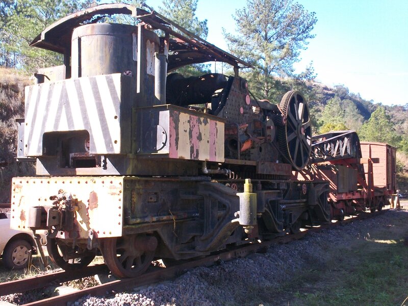 Abandoned Train Engine