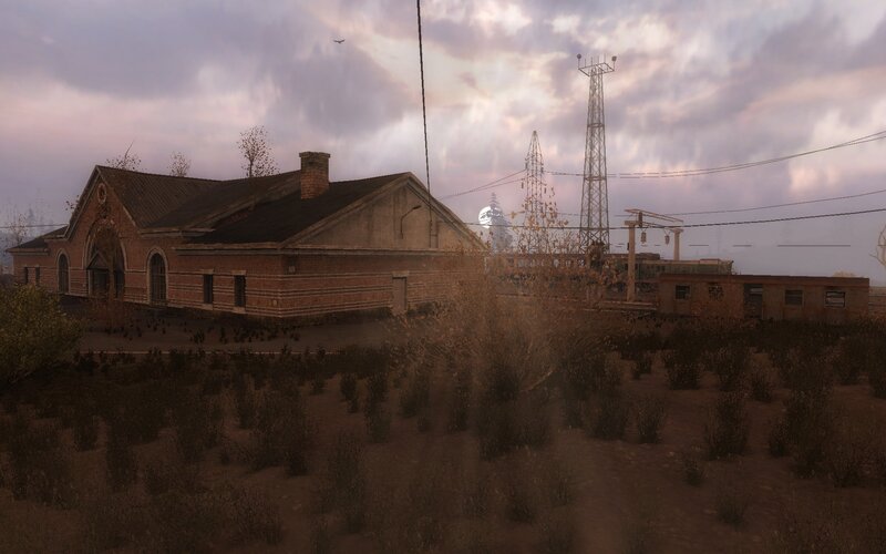 abandoned train station