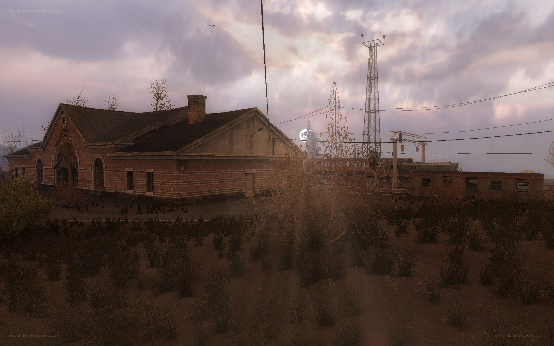 abandoned train station