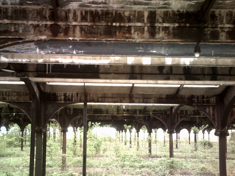 Abandoned Train Station — Brown