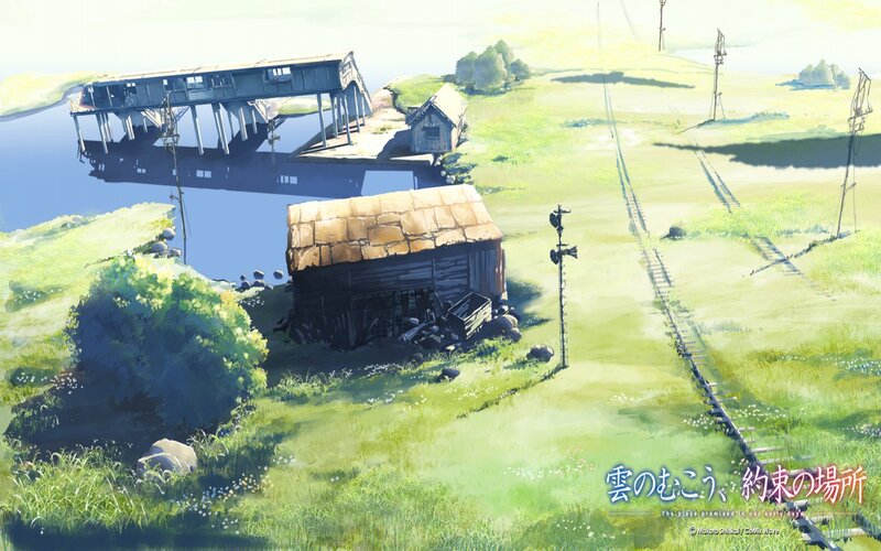 Abandoned Train Station — Green, Serene