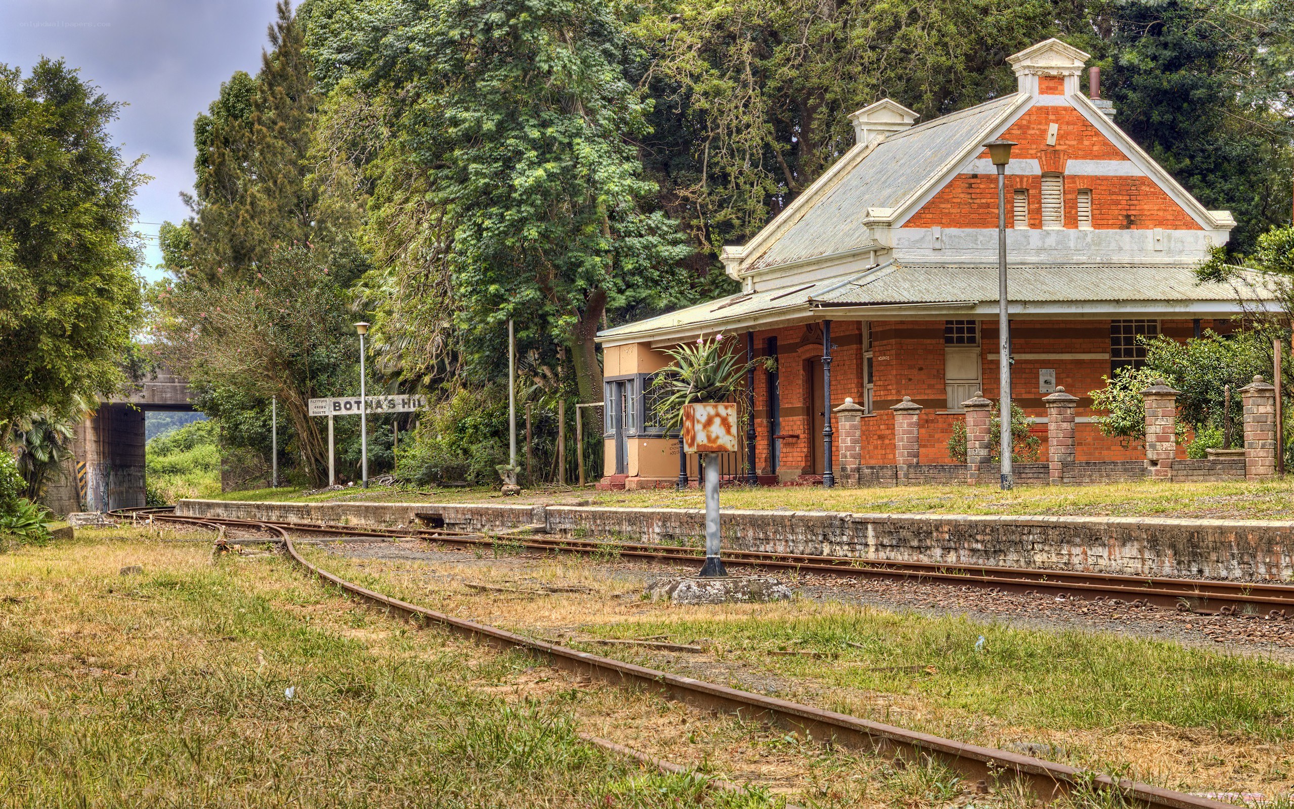 Abandoned train station in Australia