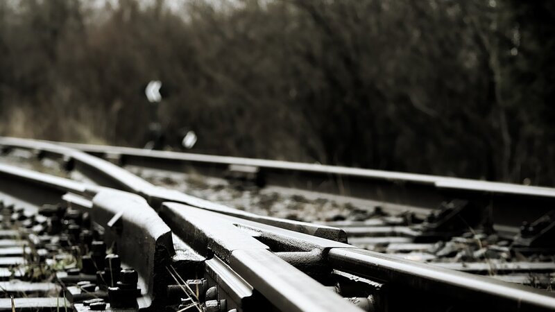 abandoned train tracks