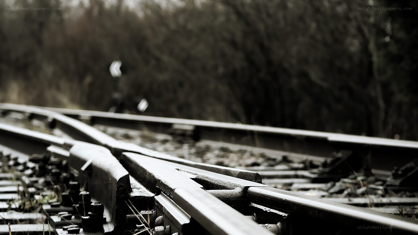 abandoned train tracks