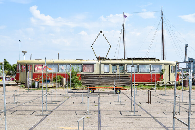 Abandoned Tram Car