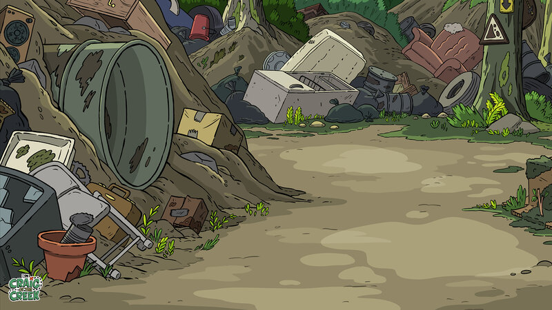 Abandoned Trash Pile