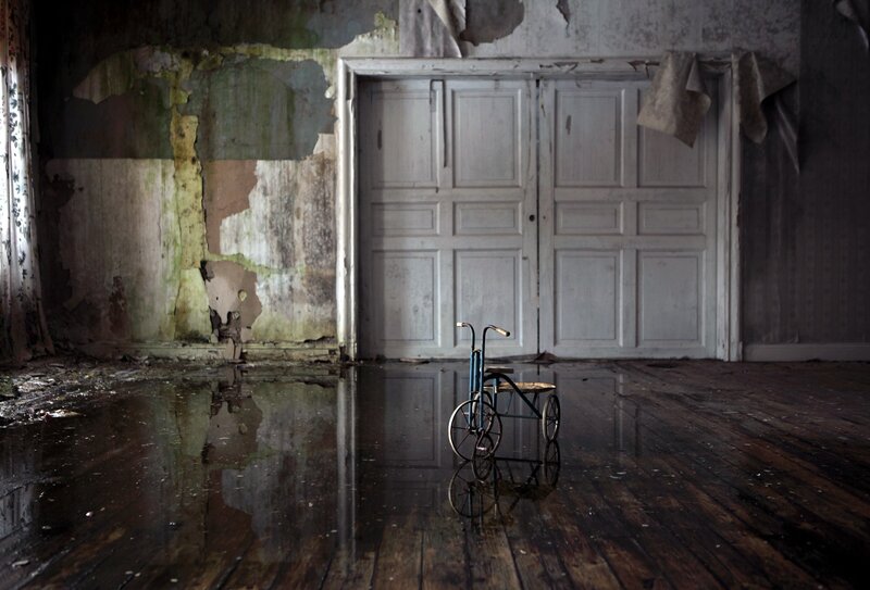Abandoned Tricycle