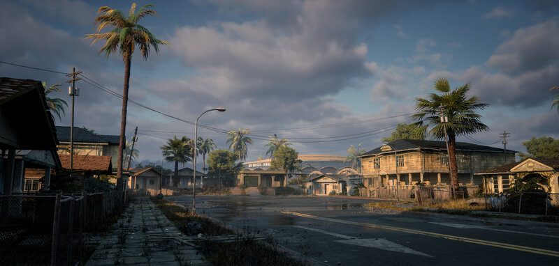 Abandoned Tropical Street